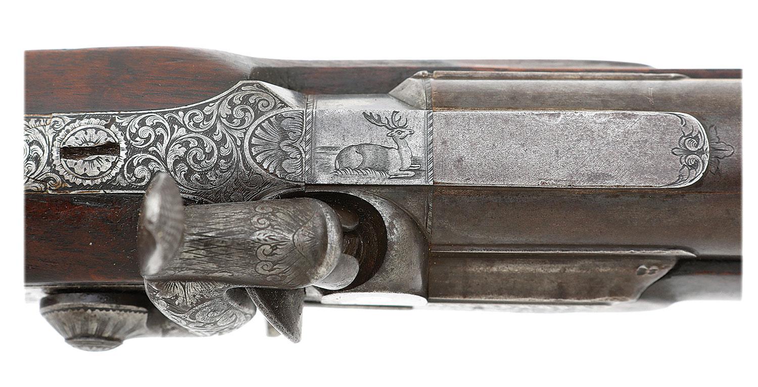 Attractive Whitworth Rifle Co. Percussion Target Rifle