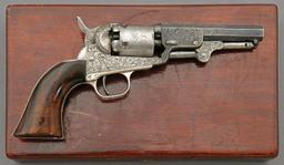 Wonderful Cased and Factory Young Engraved Colt 1849 Pocket Model Revolver