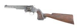 Smith & Wesson No. 3 First Model American Revolver with Shoulder Stock