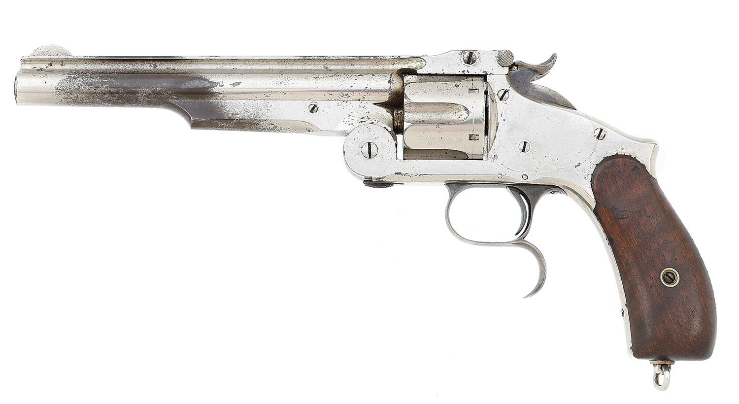 Smith & Wesson No. 3 Second Model Russian Revolver with Shoulder Stock