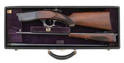 Cased Savage Model 1899 250-3000 Takedown Rifle with Shotgun Barrel