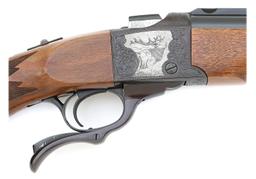 Fine Custom Engraved Ruger No. 1 Falling Block Rifle by Mark Petersen