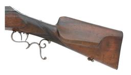Interesting German Heavy Single Shot Bolt Action Slug Gun
