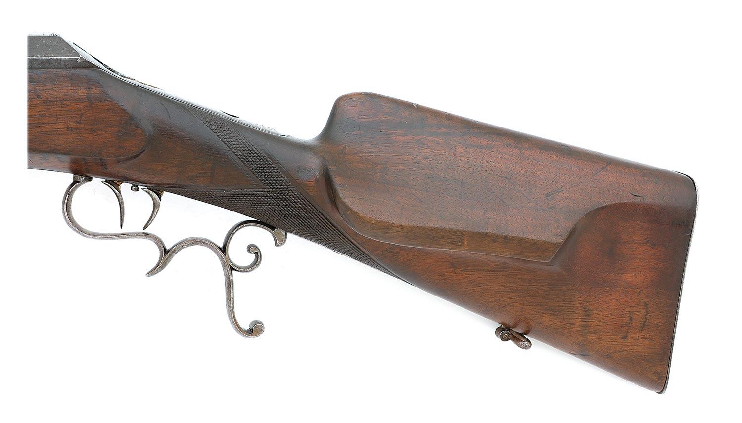 Interesting German Heavy Single Shot Bolt Action Slug Gun