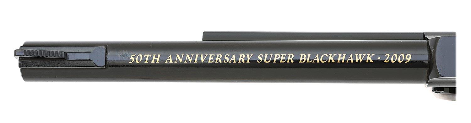 Beautiful Ruger New Model Super Blackhawk 50th Anniversary Commemorative Revolver