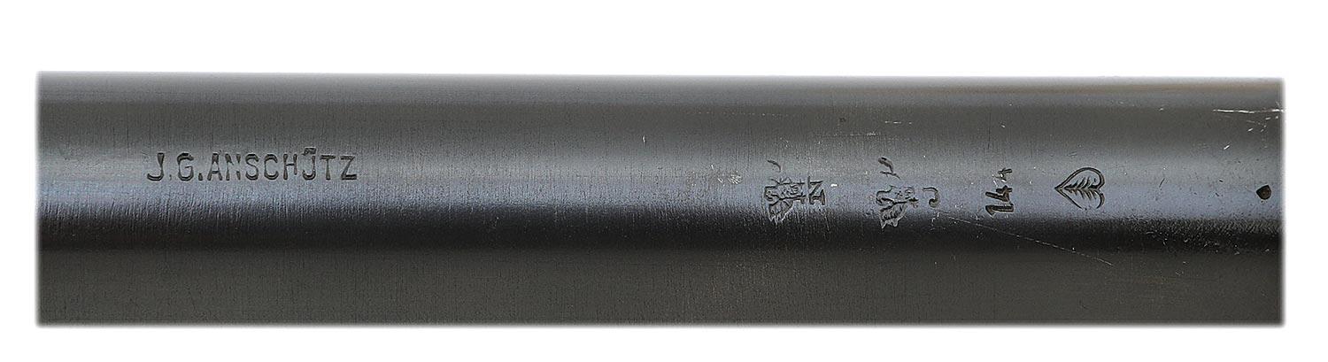 J.G. Anschutz Underlever Single Shot Stalking Rifle