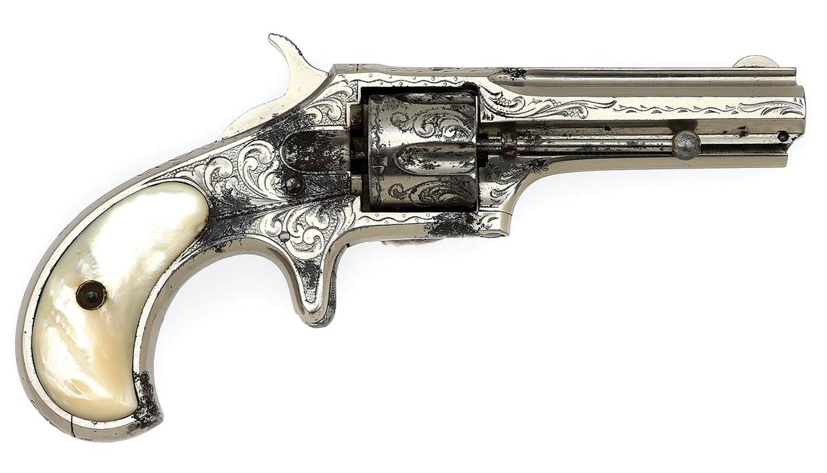 Factory Engraved Remington-Smoot New Model No. 2 Single Action Revolver