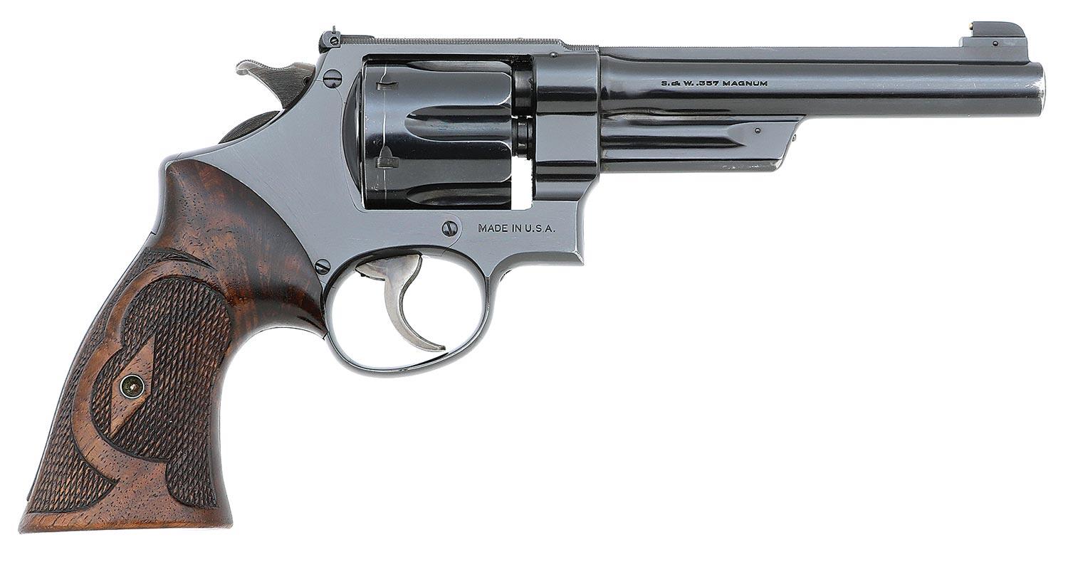 Very Fine Smith & Wesson 357 Registered Magnum Revolver