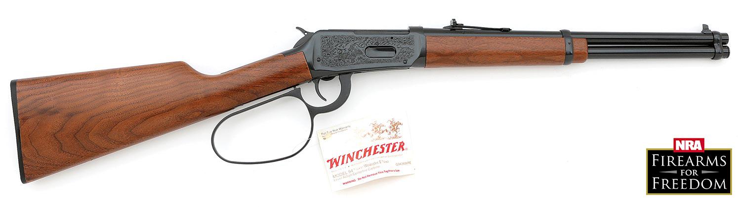 As-New U.S.R.A. Winchester Model 94AE Wrangler II Saddle Ring Carbine