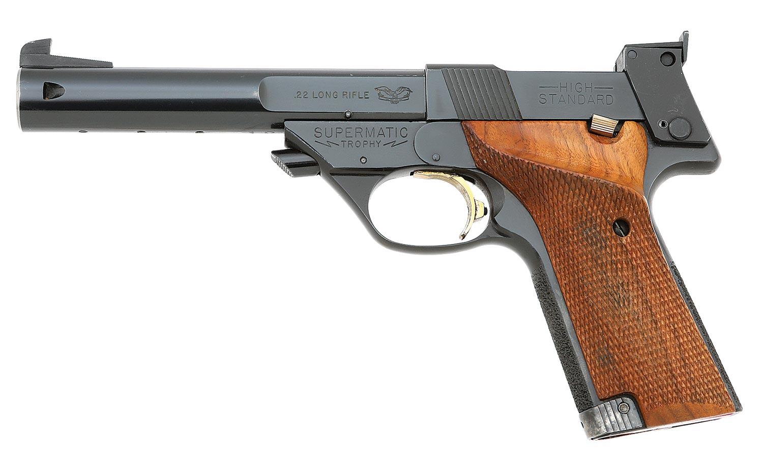 High Standard Military Supermatic Trophy Semi-Auto Pistol