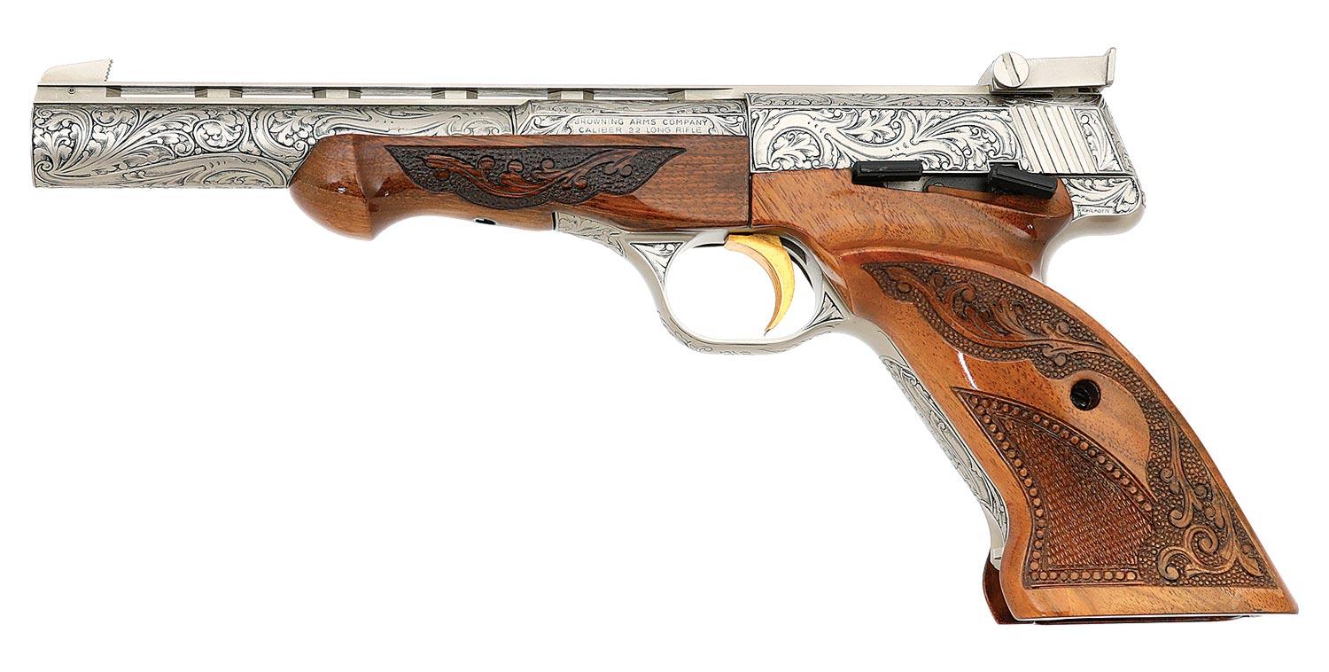 Rare Browning Medalist Renaissance Model Semi-Auto Pistol Special Ordered for the BCA