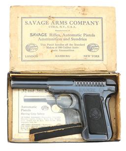 Savage Model 1915 Semi-Auto Pistol with Box