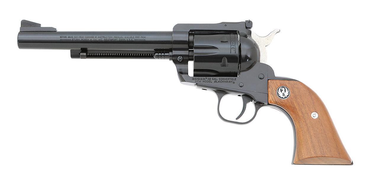 Lovely Ruger New Model Blackhawk ''Buckeye Special'' Convertible Revolver