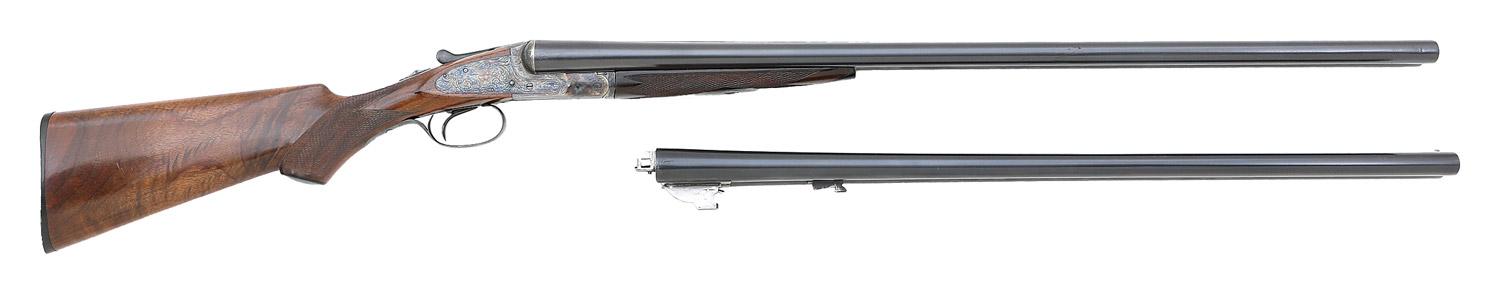 L.C. Smith Specialty Grade Boxlock Double Ejectorgun Two Barrel Set