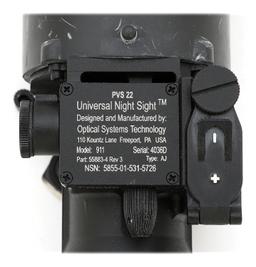 Optical Systems Tech Inc. PVS-22 Model 911 Universal Night Sight