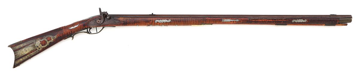 American Fullstock Percussion Sporting Rifle with Hunter-Marked Lock