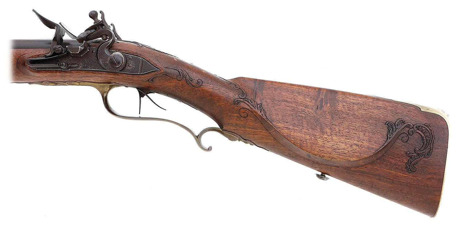 Fine Contemporary Flintlock Double Rifle by David Hughes