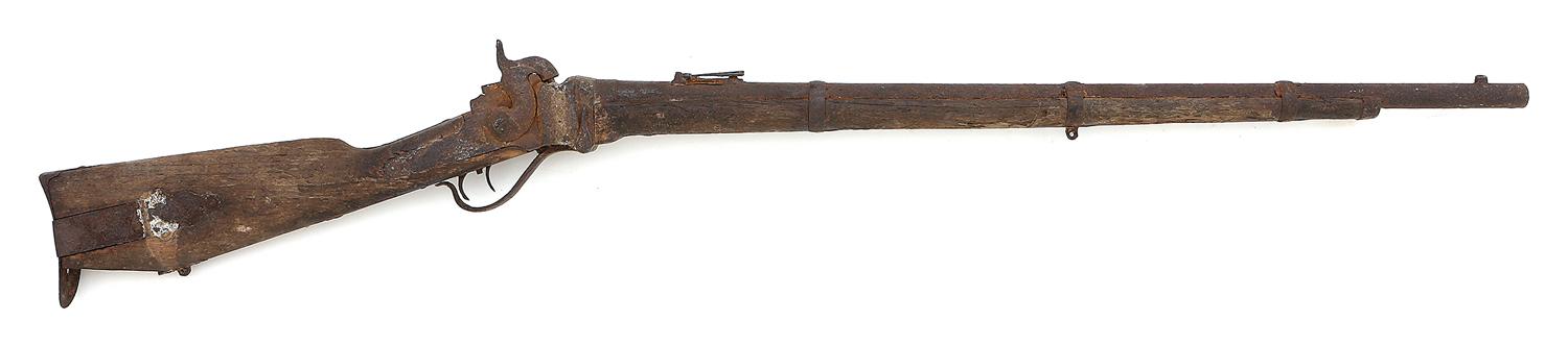 Relic Condition Berdan Sharps New Model 1859 Percussion Rifle