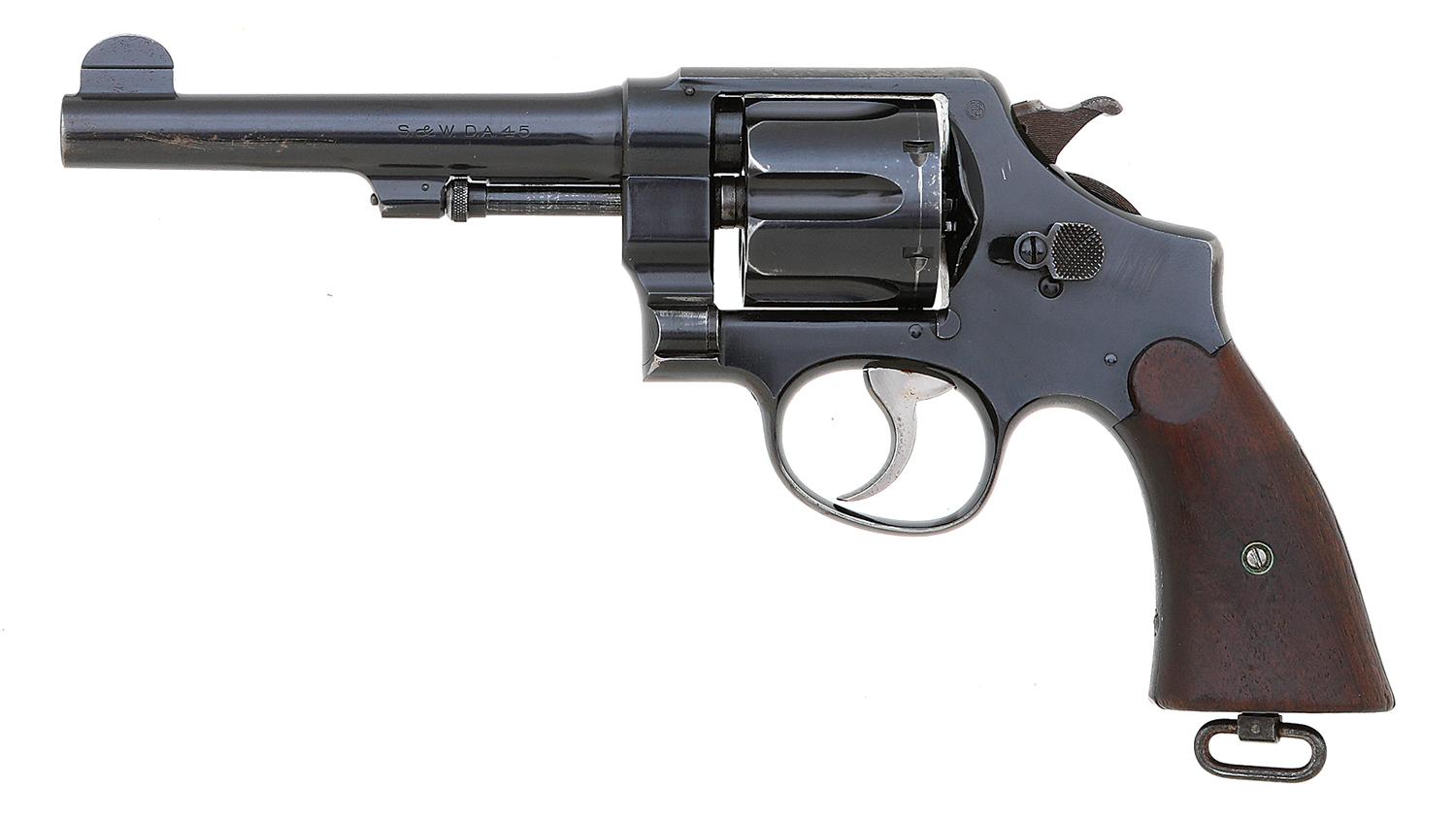 Early U.S. Model 1917 Double Action Revolver by Smith & Wesson