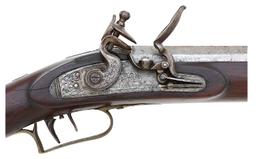 British Flintlock Long Rifle by Westley Richards