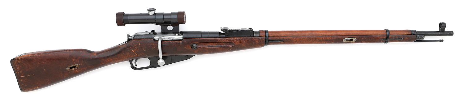 Soviet Model 91/30 Mosin Nagant Bolt Action ''Sniper'' Rifle by Izhevsk