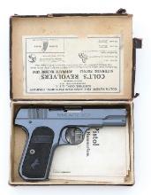 Colt Model 1908 Pocket Hammerless Semi-Auto Pistol