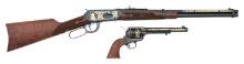 Winchester Model 94 Lever Action Carbine & Colt Third Generation Single Action Army Revolver Set