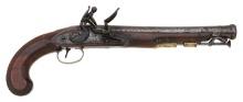 British Flintlock Officer's Pistol by John Richards