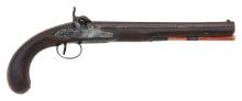 British Percussion Officers Pistol by Wogdon