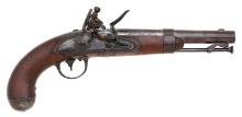 U.S. Model 1836 Flintlock Pistol by A. Waters