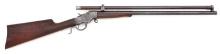 Stevens Favorite Falling Block Rifle with Period Full-Length Riflescope