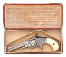 Engraved Smith & Wesson No. 1 Revolver with Box