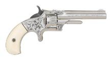 Engraved Smith & Wesson No. 1 Revolver with Box