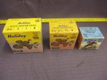 3 Holiday Shot Gun Shell Boxes