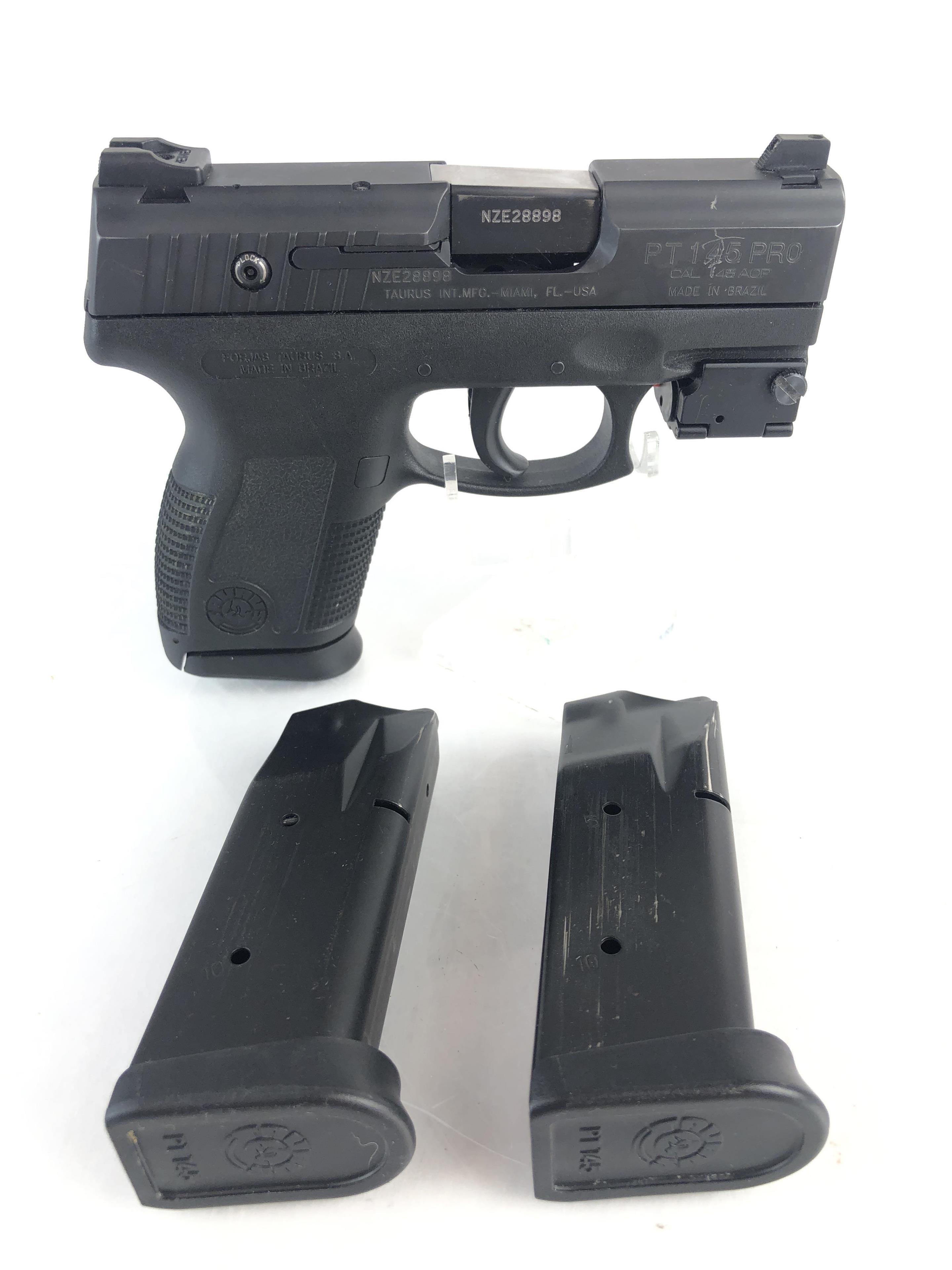 Taurus .45acp Semi Automatic Pistol