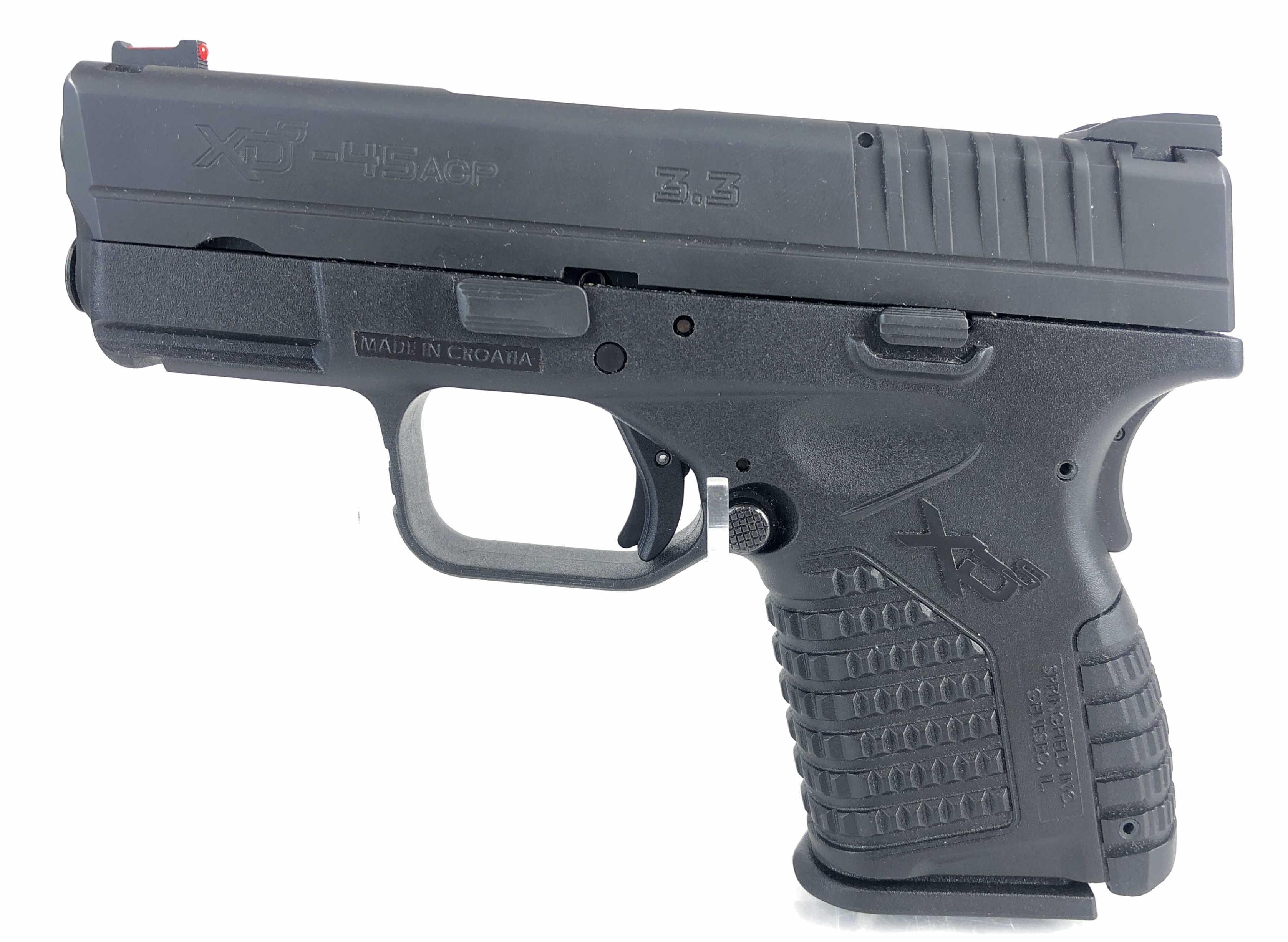 Springfield Xds .45acp Semi Automatic Pistol