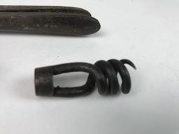 Civil War Bullet Mold & Musket Worms