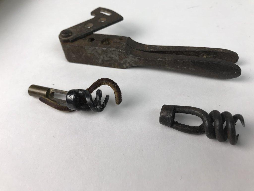 Civil War Bullet Mold & Musket Worms