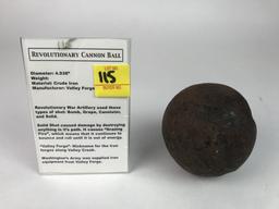 Revolutionary War Cannon Ball