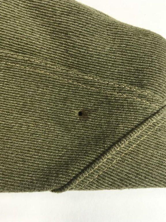 WW1 Model 1918 Wool OD Overseas Cap