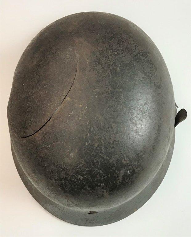 WW2 German Army Single Decal Volunteer M-35 Helmet