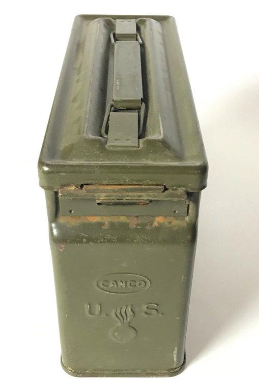 WW2 US Military 30 ml. Reeves Ammunition Box with