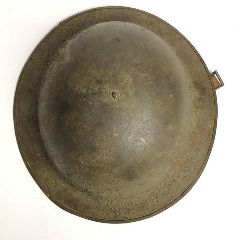 WWI US Army Doughboy Helmet Rough Textured Paint