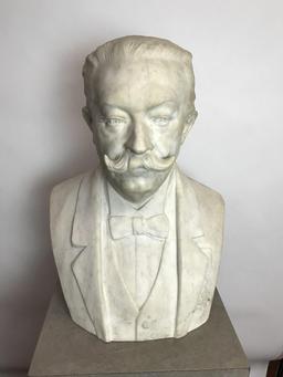 "Otto Von Bismarck" by Alfred Boucher Bust