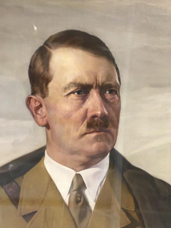 Original Painting of Hitler by Heinrich Knirr