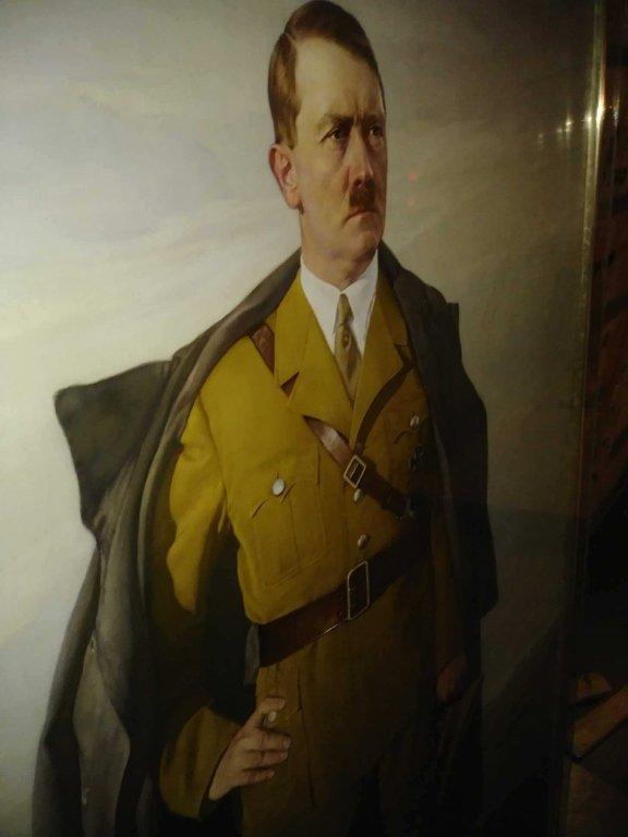 Original Painting of Hitler by Heinrich Knirr