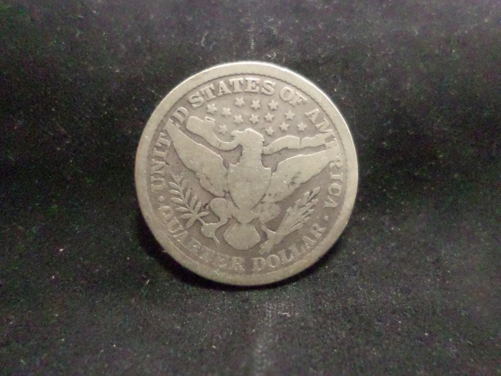 1899 Barber Quarter