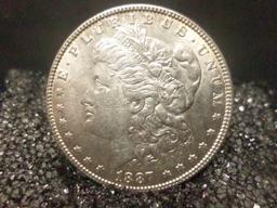 1887 MORGAN DOLLAR