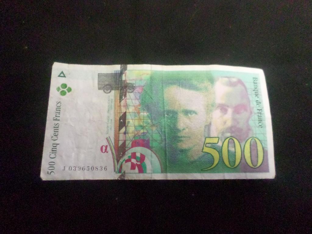 1998 500 Cinq Cents Francs