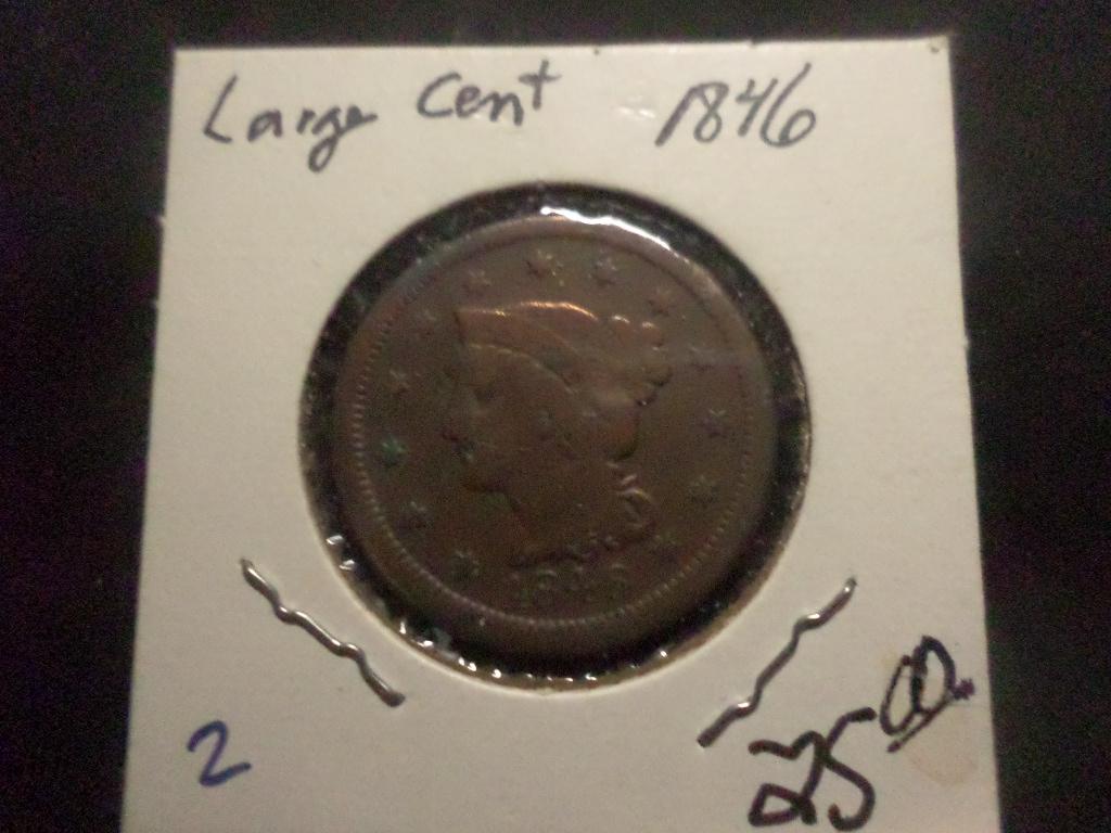 1846 LARGE CENT